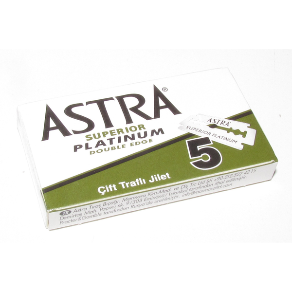 Astra Superior Platinum Razor Blades 5 pack