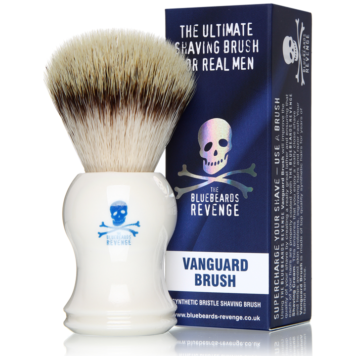 Bluebeards Revenge Vanguard Synthetic Shaving Brush and box
