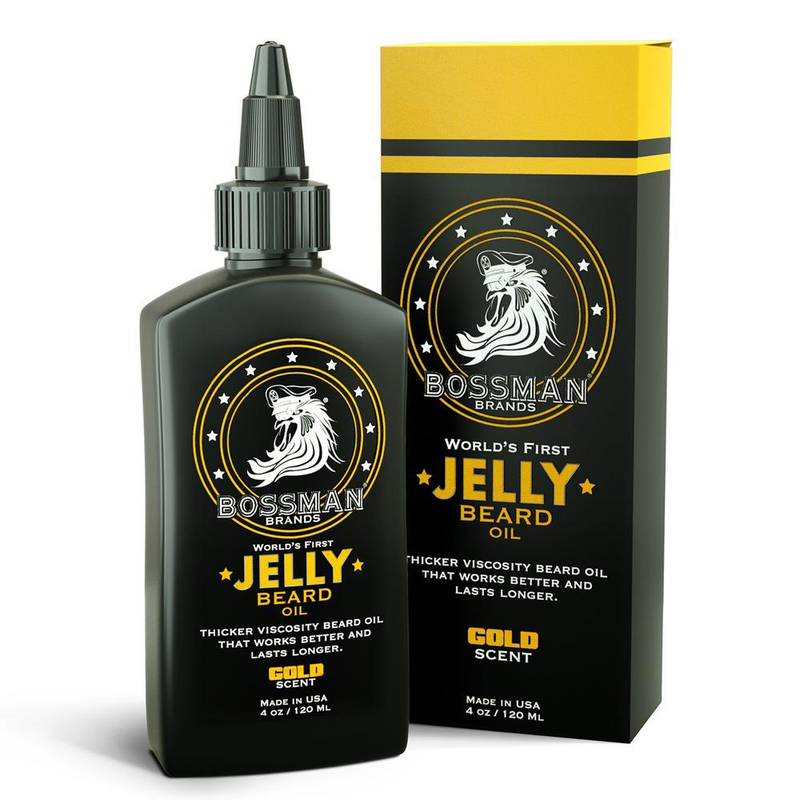 Bossman Jelly Beard Oil Gold