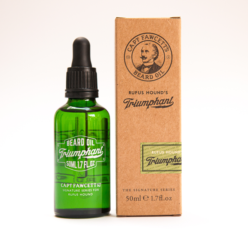 Captain Fawcett Rufus Hound's Triumphant Beard Oil. 50ml