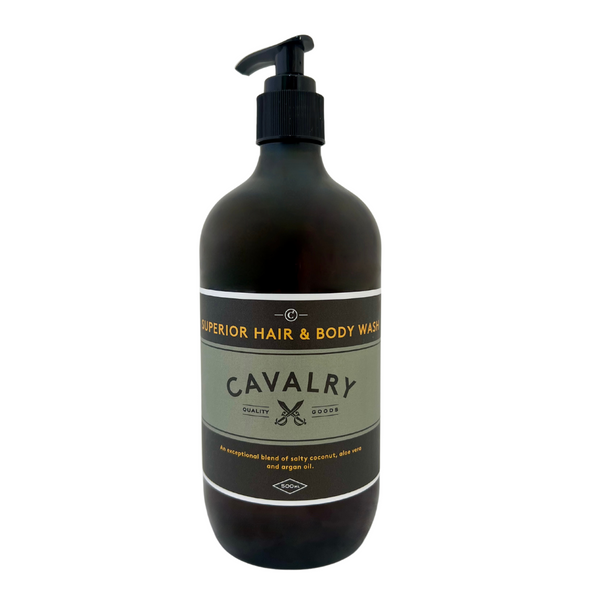 Cavalry 3 in 1 Superior Hair and Body Wash