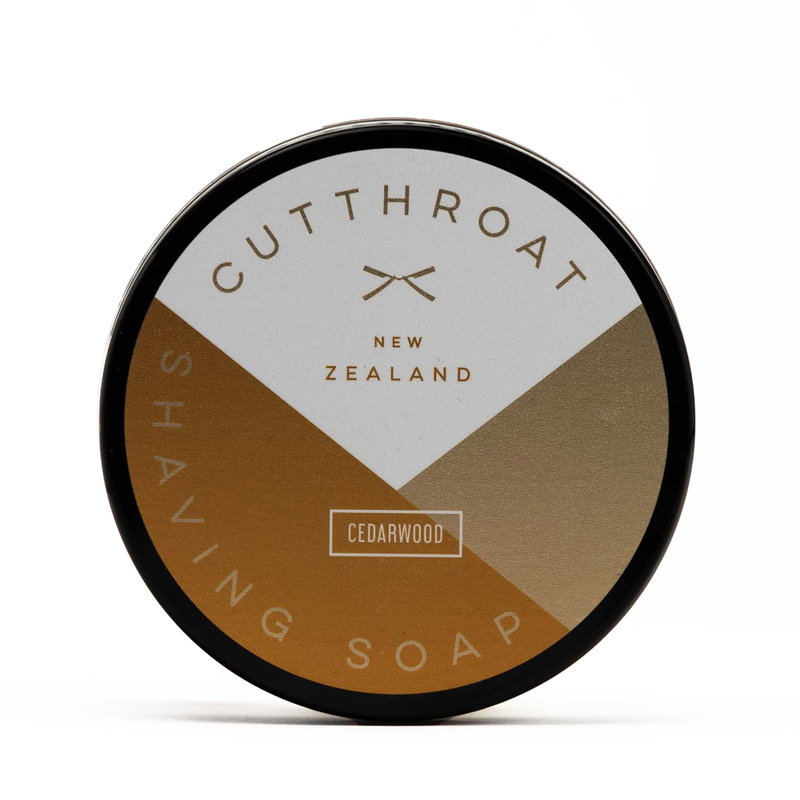 Cutthroat NZ Shaving Soap Cedarwood