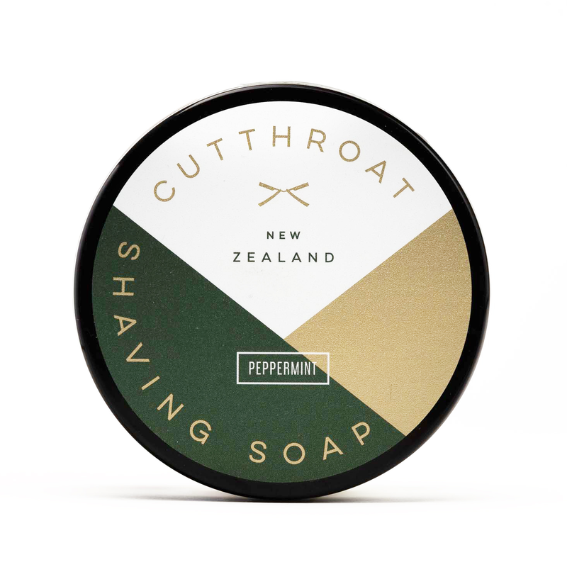 Cutthroat NZ Shaving Soap Peppermint