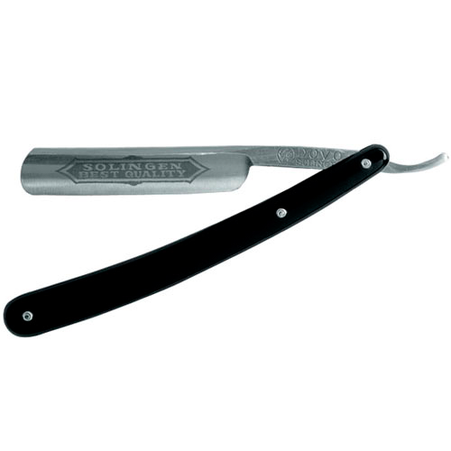 Dovo Straight Razor 125803810 Black Cellidor 5/8"