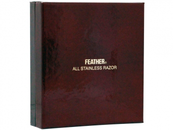 Feather AS-D2 All Stainless Safety Razor box
