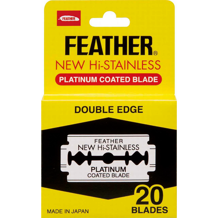 Feather Hi-Stainless Platinum Blades 20 pack