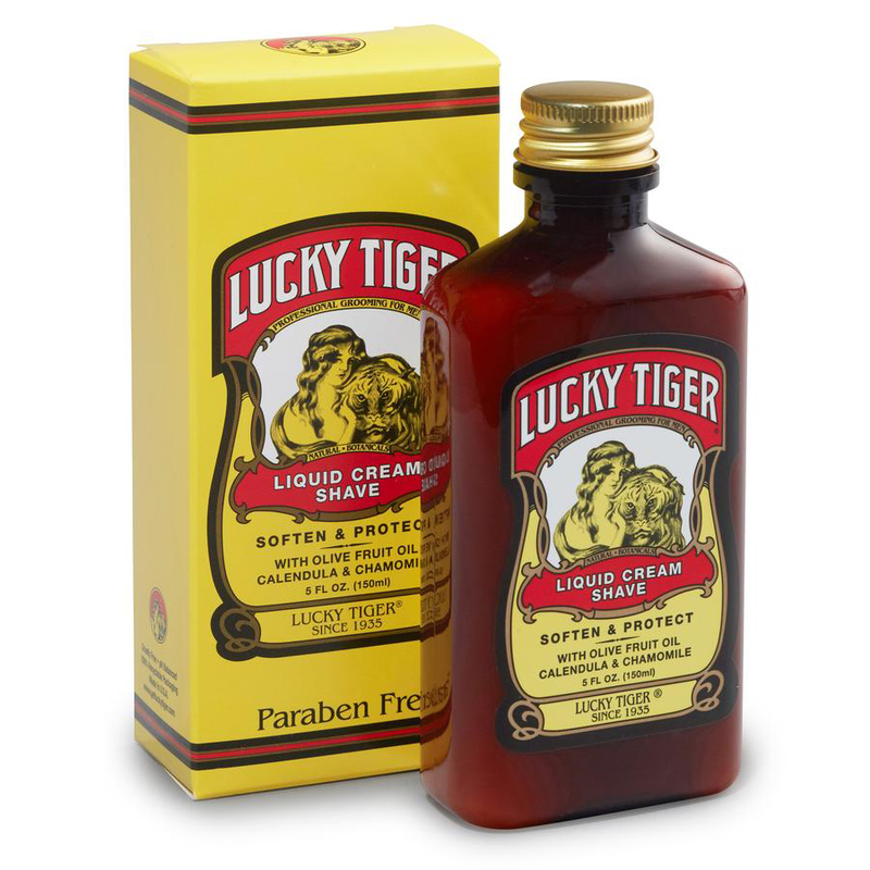 Lucky Tiger Liquid Cream Shave 5oz