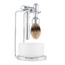 Merkur Futur Polished Four Piece Shaving Set 751