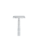 Merkur Travel Safety Razor with Leather Case