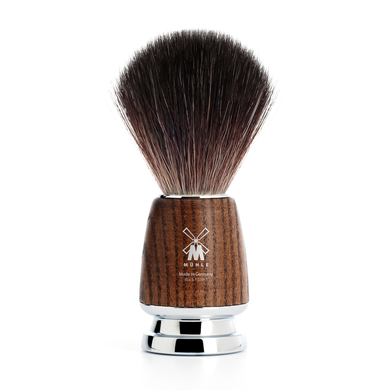 Muhle 21H220 Rytmo Black Fibre Shaving Brush - ash