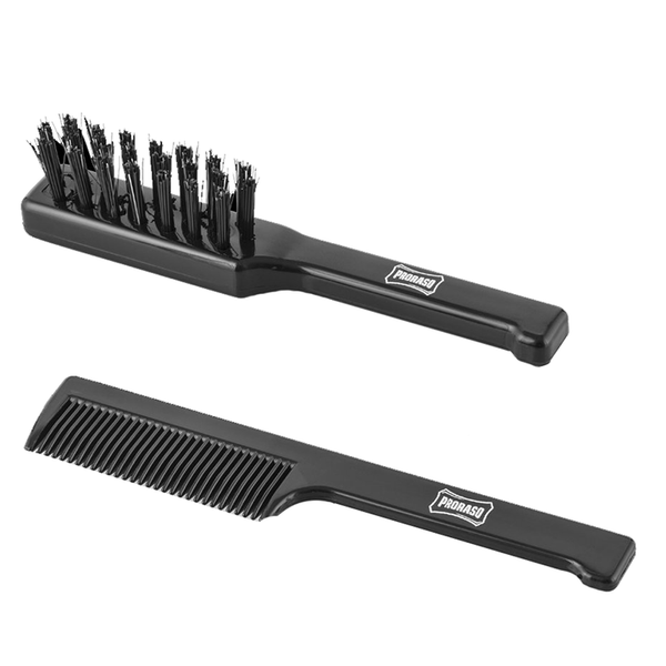 Proraso Brush and Comb Set for Beard and Moustache