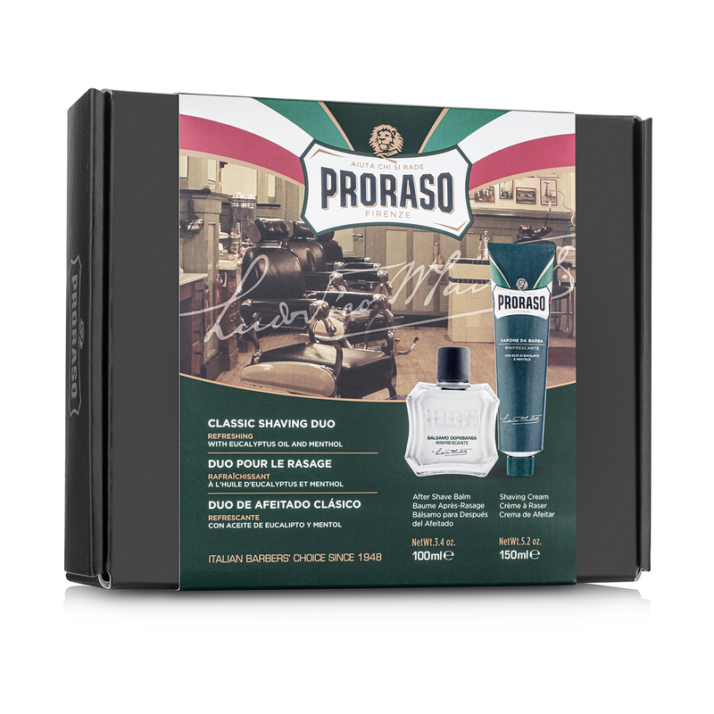 Proraso Green Refreshing Shaving Duo Pack