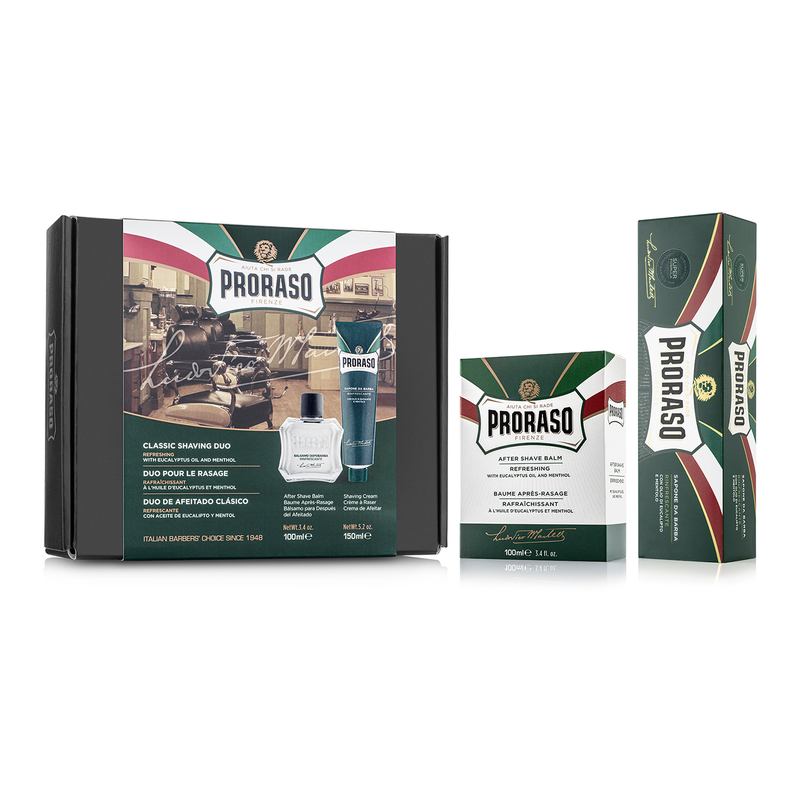 Proraso Green Refreshing Shaving Duo Pack