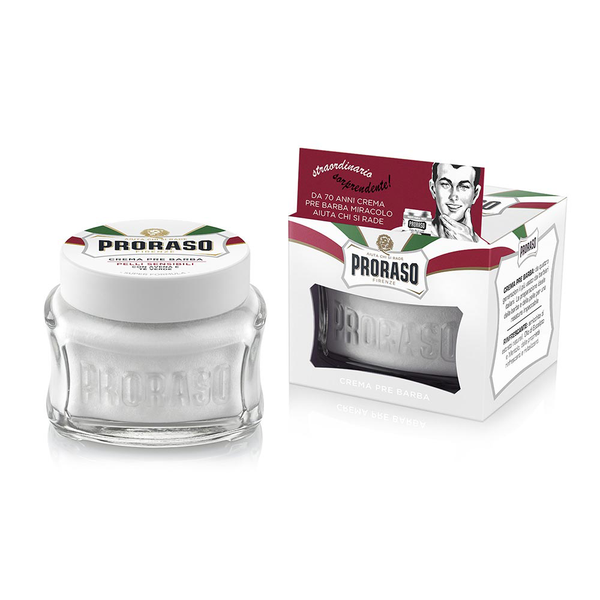 Proraso White Sensitive Pre Shave Cream