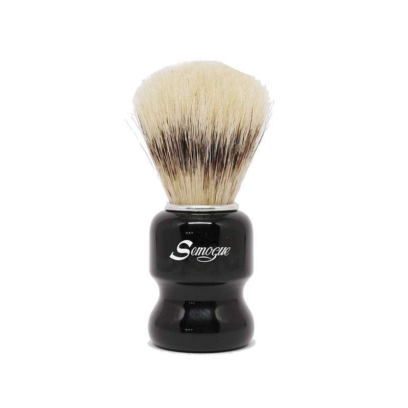 Semogue Torga C3 Extra Boar Shaving Brush Jet Black