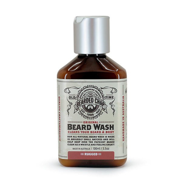 The Bearded Chap Travel Edition Beard Wash - Rugged