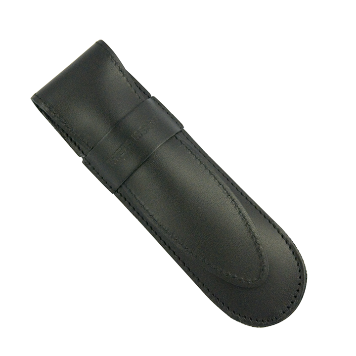 Thiers-Issard Straight Razor Wallet Black Barenia Leather