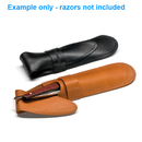 Thiers-Issard Straight Razor Wallet Black Barenia Leather