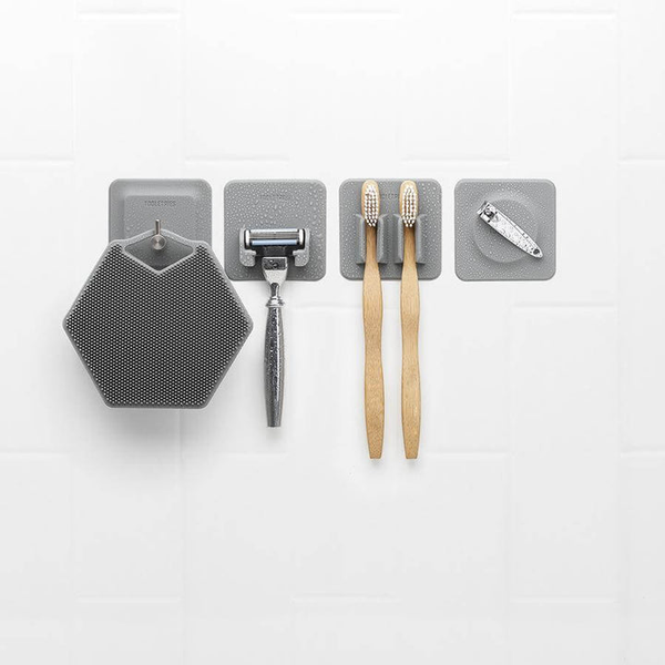 Tooletries The 4 in 1 Silicone Tile Series - Grey